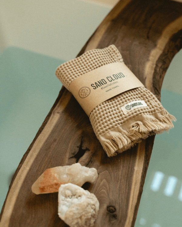 Micro Waffle Hand Bath Bundle – 2 Pack – Sand