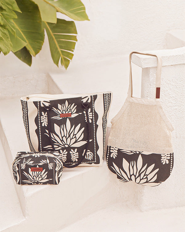 Lotus Beach Tote