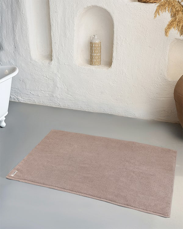 Willow Bath Mat – Warm Taupe