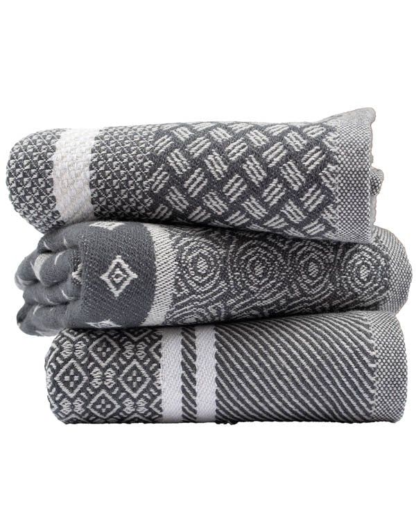 Cyperus Kitchen Towel Bundle – Assorted 3 Pack