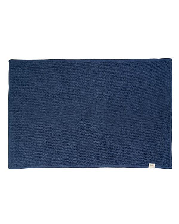 Willow Bath Mat – Navy