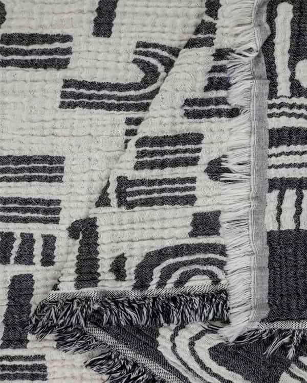 Retro Arches PARTY BLANKET™ Black