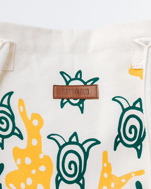 Swimming Turtles Beach Tote