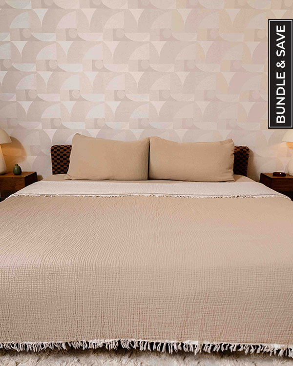 Taupe Bedding Set – King