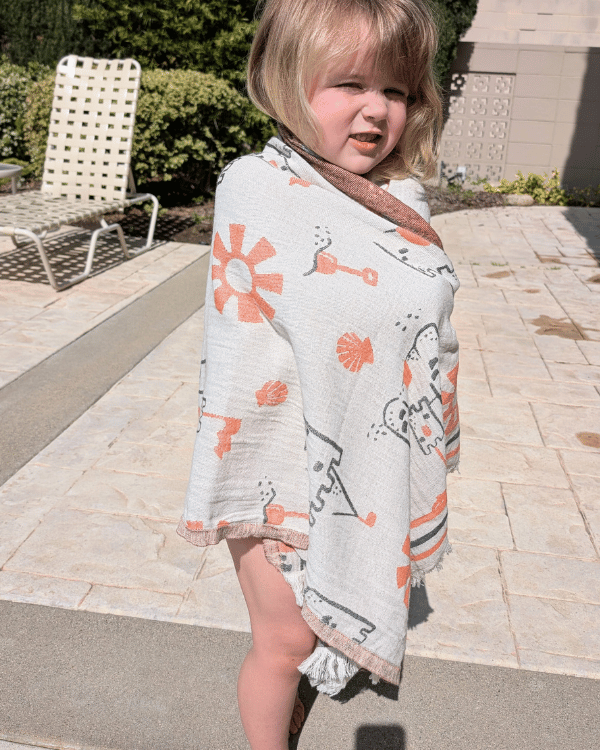 Sand Castle Kids Towel
