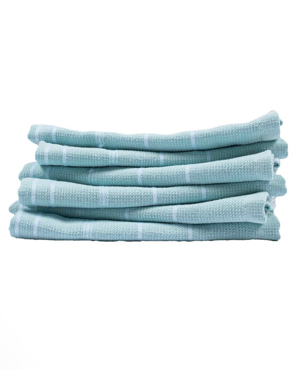 Classic Bath Washcloth Bundle 6 Pack – Seaglass