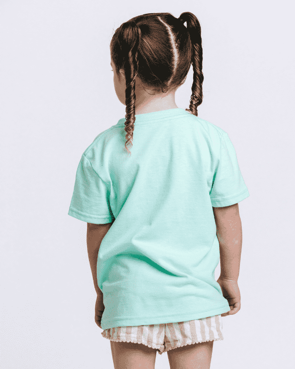 Make The Sea Trash Free Kids Tee – Soft Mint