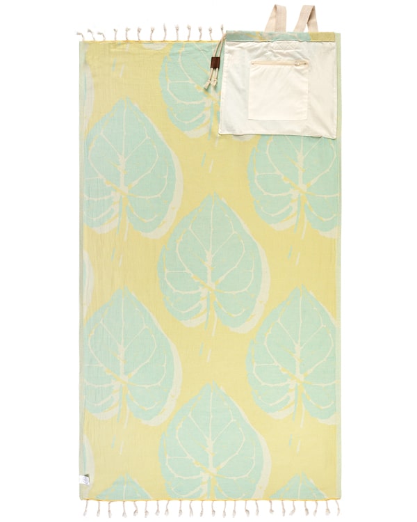 Monstera Towel Bag